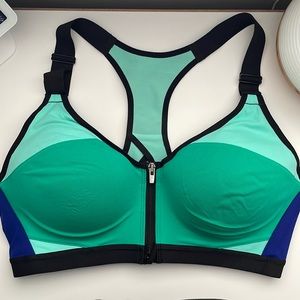 Victoria secret front zip sports bra